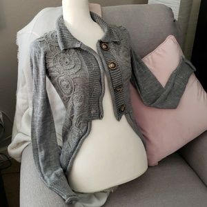 Buckle cardigan